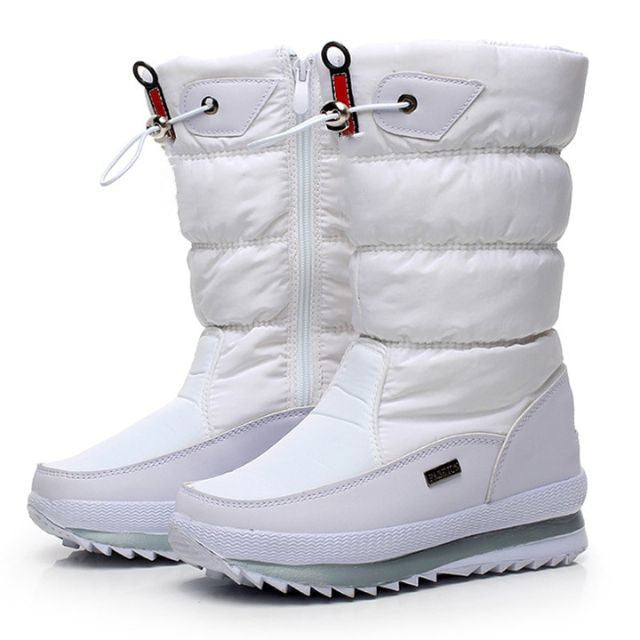 Women's Premium Waterproof, Non-slip Faux Fur Snow Boots