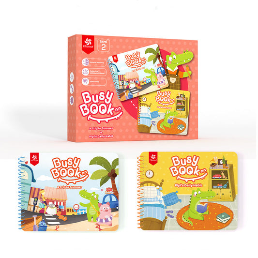 🎁[Best Gift For Kid]🔥Early Childhood Education Enlightenment Quiet Paste Book