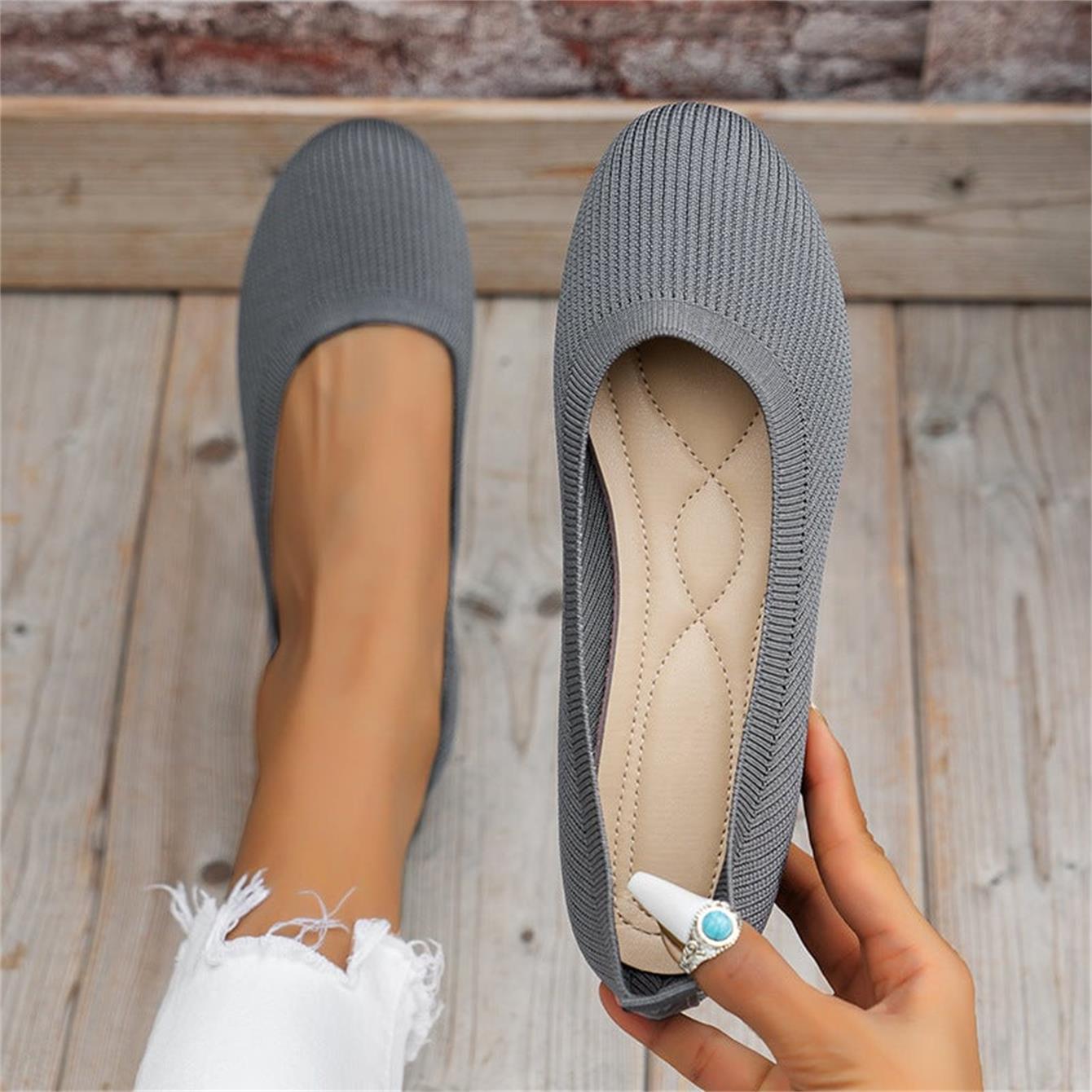 🔥2025 Hot - Women's Comfortable Breathable Slip On Arch Support Non-Slip Casual Shoes