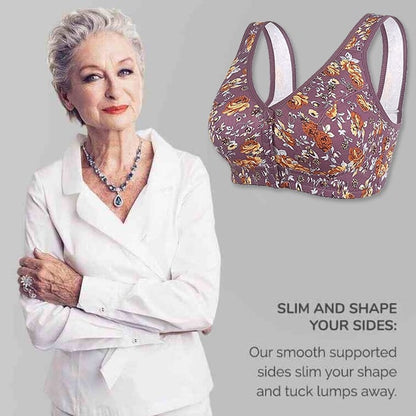 🔥Buy 1 get 1 free🔥Floral front opening bra