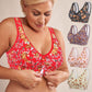 🔥Buy 1 get 1 free🔥Floral front opening bra