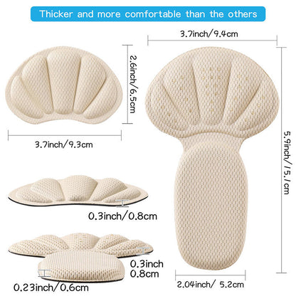 👠 50% OFF NOW! ✨ Cuttable Adhesive Back of Heel Grips Inserts – Comfortable, Discreet & Prevents Blisters 👣