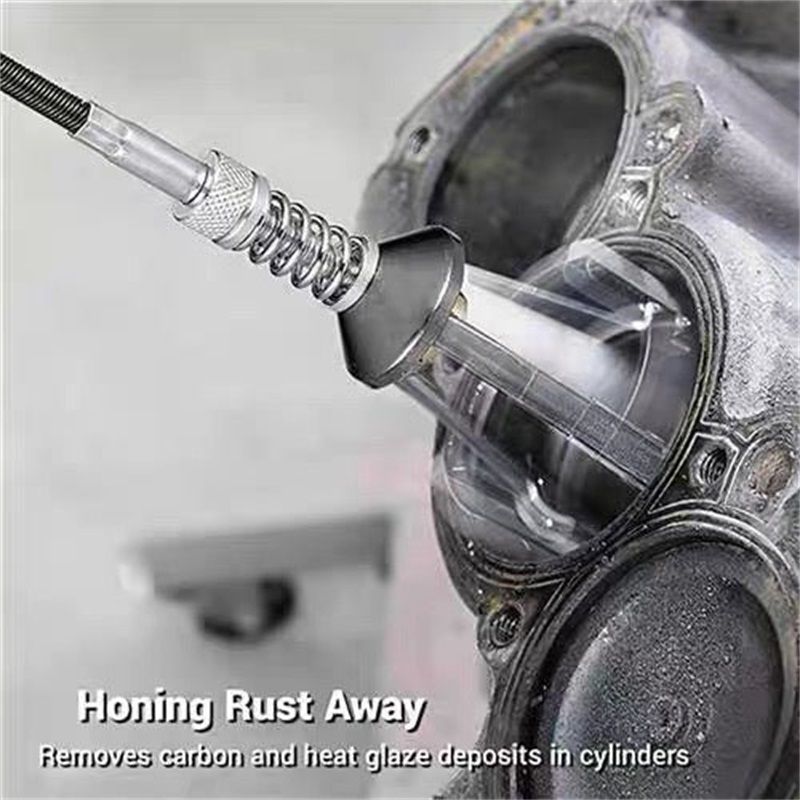 🧑‍🔧👍【Time-Saving Cylinder Grind Tool】 -🚗Universal 3-Jaw Design with Flexible Shaft for Quick Engine Repair (51-177mm)