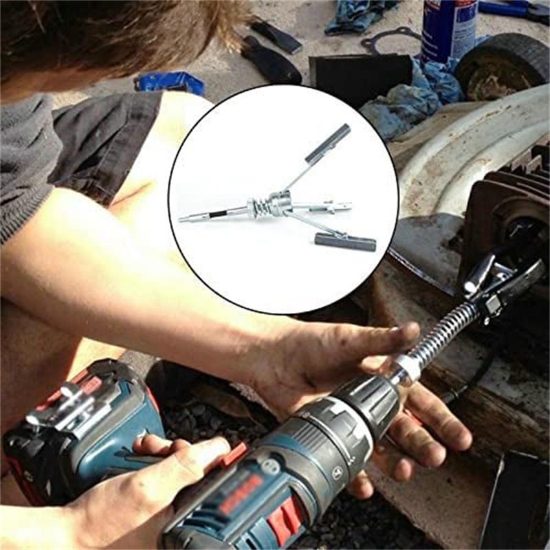 🧑‍🔧👍【Time-Saving Cylinder Grind Tool】 -🚗Universal 3-Jaw Design with Flexible Shaft for Quick Engine Repair (51-177mm)