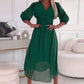 ❤️‍🔥Hot Sale-50% Off🌺Lightweight chiffon V-neck dress