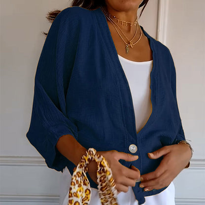 💥Plus Size Women's Batwing Sleeves Cardigan