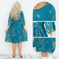 🌸Spring Specials🌸Elegant Loose Midi Dress with Ruffled Sleeves