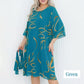 🌸Spring Specials🌸Elegant Loose Midi Dress with Ruffled Sleeves