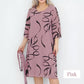 🌸Spring Specials🌸Elegant Loose Midi Dress with Ruffled Sleeves