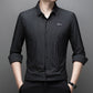 💥👔Men's Classic Wrinkle-Free Striped Shirt