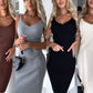 🌷👗Knit Pullover Sweater and Cami Dress Set