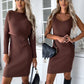 🌷👗Knit Pullover Sweater and Cami Dress Set