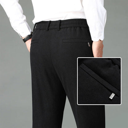 💥2025 Hot Sale🔥 Nice Gift! Men's Thickened Elastic Waist Corduroy Pants