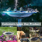 💧 50% OFF NOW! ☀️ Solar Fountain Bird Bath Pump – 1.4W Solar Panel, 4 Nozzles & Submersible for Pond, Garden & Pool 🐦