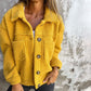 📣Hot Sale🔥Women's Warm Lapel Cropped Jacket