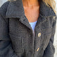 📣Hot Sale🔥Women's Warm Lapel Cropped Jacket