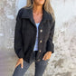 📣Hot Sale🔥Women's Warm Lapel Cropped Jacket