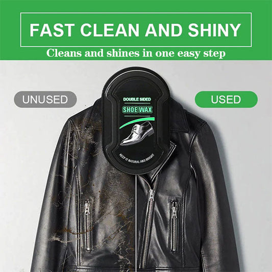 🔥Hot Sale🔥Portable Multi-Purpose Care Shoe Wax (including Shoe brush)👞✨Instant Shine, Anytime Anywhere!🧽