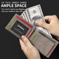 RFID-Blocking Leather and Carbon Fiber Credit Card Holder