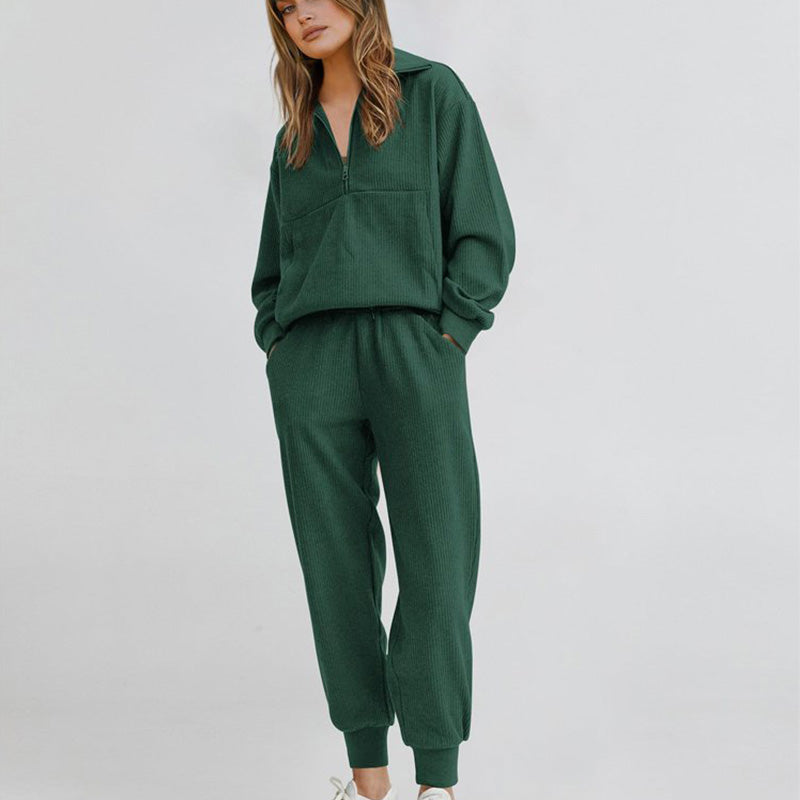 Long Sleeve Half Zip Sweatsuits Set📣FREE SHIPPING