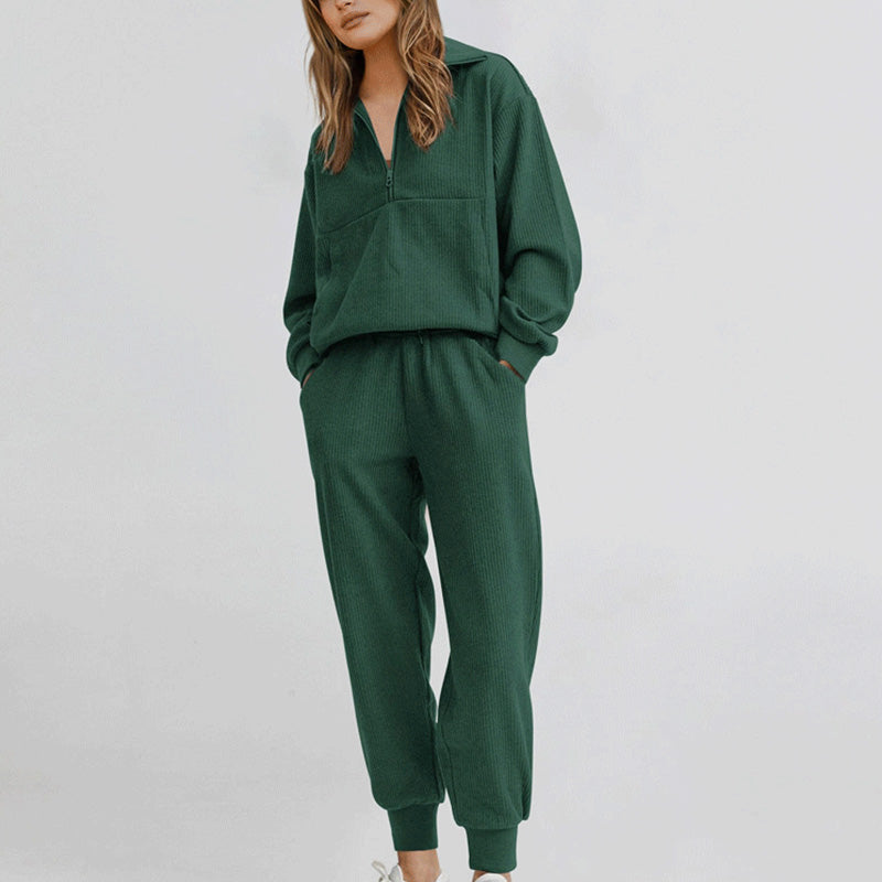 Long Sleeve Half Zip Sweatsuits Set📣FREE SHIPPING
