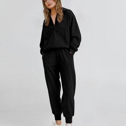 Long Sleeve Half Zip Sweatsuits Set📣FREE SHIPPING