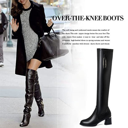 🌸✨Warm leather boots for women