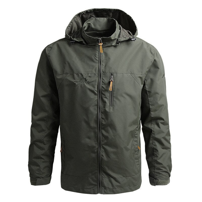 Climbing Field Jacket Men's Windproof Outerwear Waterproof Softshell Tactical Jacket Coat