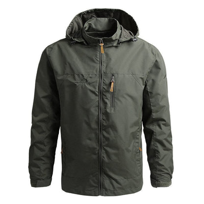 Climbing Field Jacket Men's Windproof Outerwear Waterproof Softshell Tactical Jacket Coat