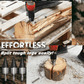 Electric Drill Wood Splitter – High Carbon Steel, Portable, Splits Logs Fast