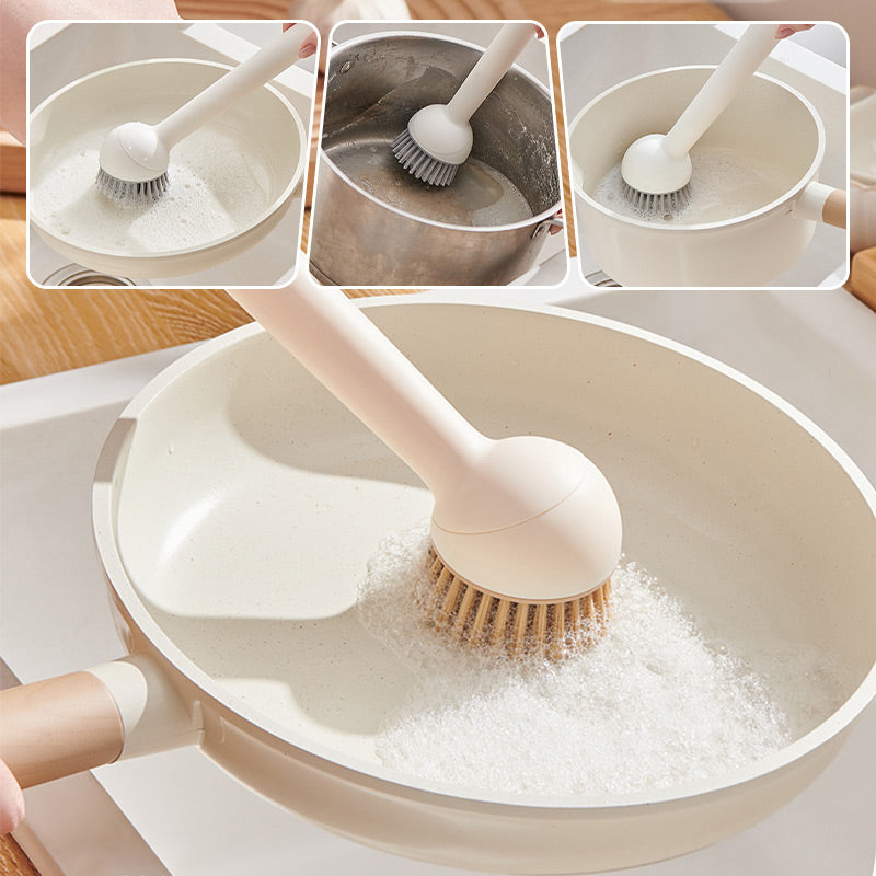 Rotatable Hanging Pot Brush Set