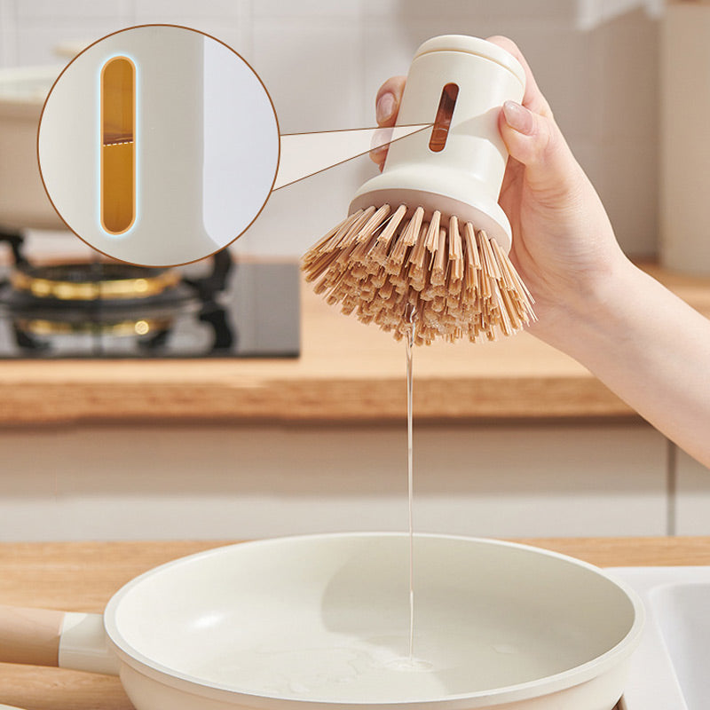 Rotatable Hanging Pot Brush Set