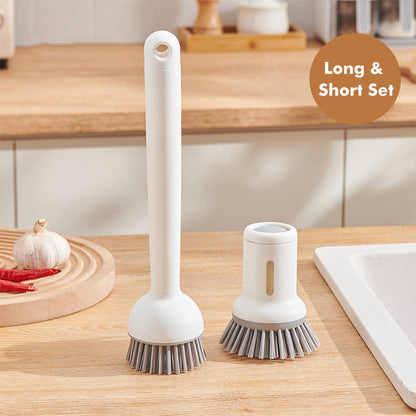 Rotatable Hanging Pot Brush Set