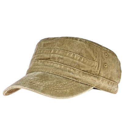 🧢 LIMITED-TIME 50% OFF! ✨ Flat-Top Duckbill Cap – Fashionable, Breathable, Distressed