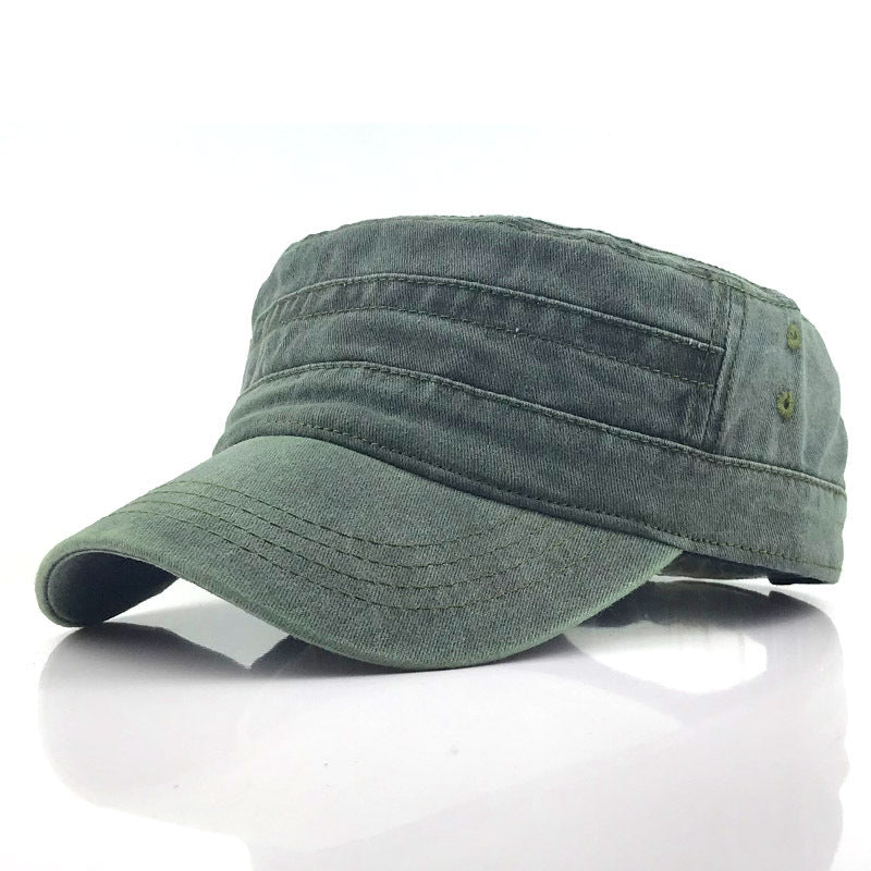 🧢 LIMITED-TIME 50% OFF! ✨ Flat-Top Duckbill Cap – Fashionable, Breathable, Distressed