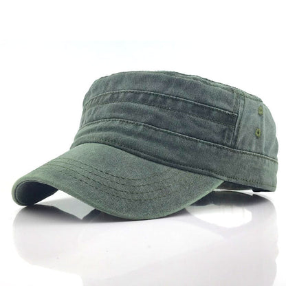 🧢 LIMITED-TIME 50% OFF! ✨ Flat-Top Duckbill Cap – Fashionable, Breathable, Distressed