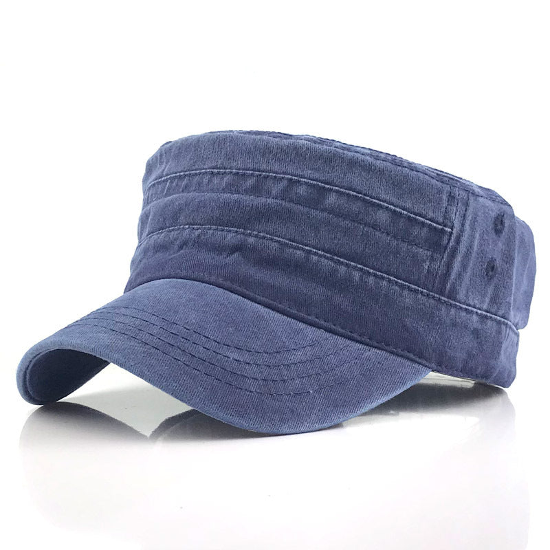 🧢 LIMITED-TIME 50% OFF! ✨ Flat-Top Duckbill Cap – Fashionable, Breathable, Distressed