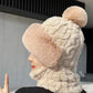 Women's Winter Warm Windproof Plush Scarf Hat
