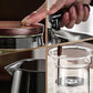 Leaves and water separation press teapot- 750 ml