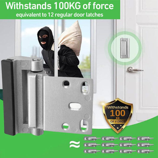 🌟Home Security Door Reinforcement Lock with Screws🌟