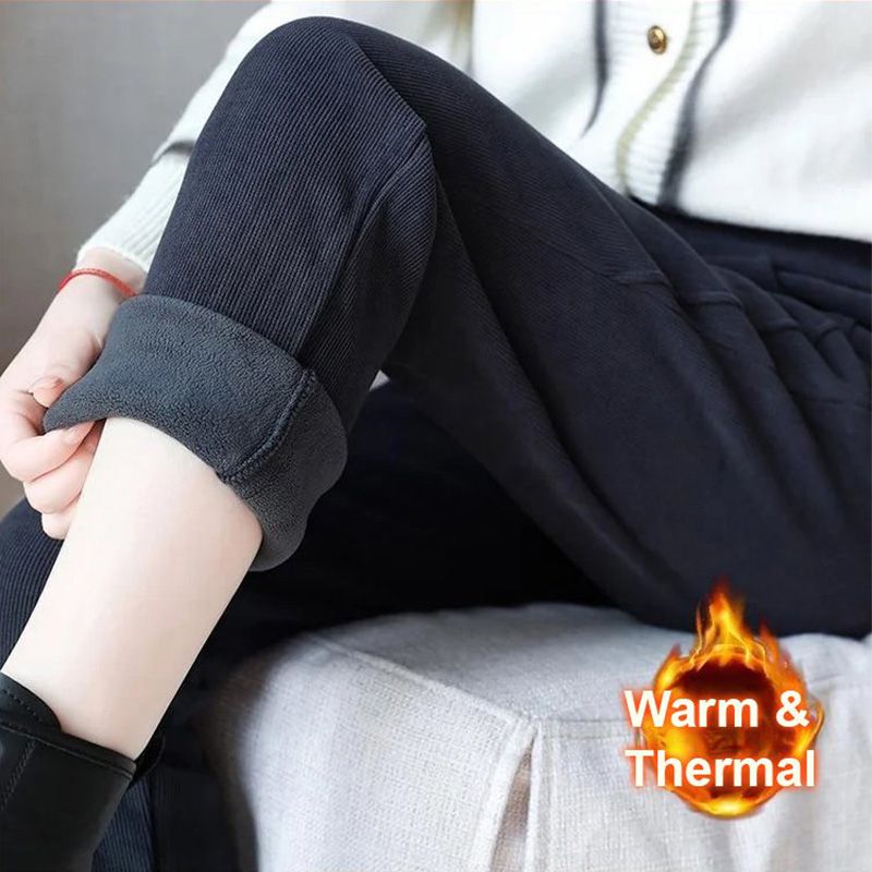 🛒Women's High-waist Warm Faux Fleece-lined Pants🛍️