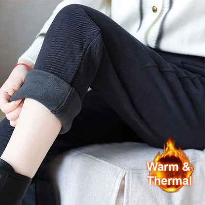 🛒Women's High-waist Warm Faux Fleece-lined Pants🛍️