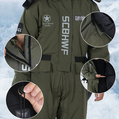 🎄50%OFF🎅Suitable for both men and women🎁Winter Outdoor Riding Insulated Full-Body Suit