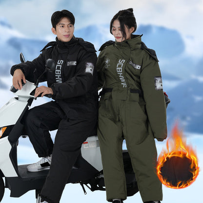 🎄50%OFF🎅Suitable for both men and women🎁Winter Outdoor Riding Insulated Full-Body Suit