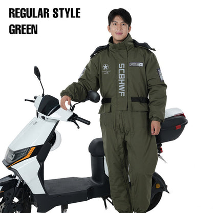 🎄50%OFF🎅Suitable for both men and women🎁Winter Outdoor Riding Insulated Full-Body Suit