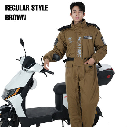 🎄50%OFF🎅Suitable for both men and women🎁Winter Outdoor Riding Insulated Full-Body Suit