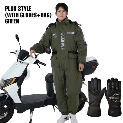 🎄50%OFF🎅Suitable for both men and women🎁Winter Outdoor Riding Insulated Full-Body Suit
