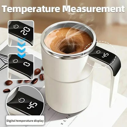💥Big Promotion 50% OFF☕🔋Rechargeable Automatic Magnetic Stirring Coffee Mug Set⚡
