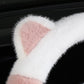 🎁 Black Friday Special Offer - 50% off🎅Universal Non-slip Soft Cute Cat Ears Plush Steering Wheel Cover