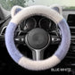 🎁Christmas sale - 49% off🎅 Non-slip Soft Cat Ears Plush Steering Wheel Cover